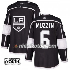 Los Angeles Kings Trikot Jake Muzzin 6 Adidas 2017-2018 Schwarz Authentic - Kinder